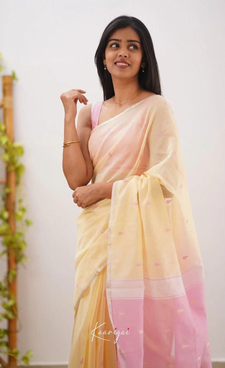 Elegant Ciku-Pink Silk Saree with Stylish Fusion of Classic and Modern